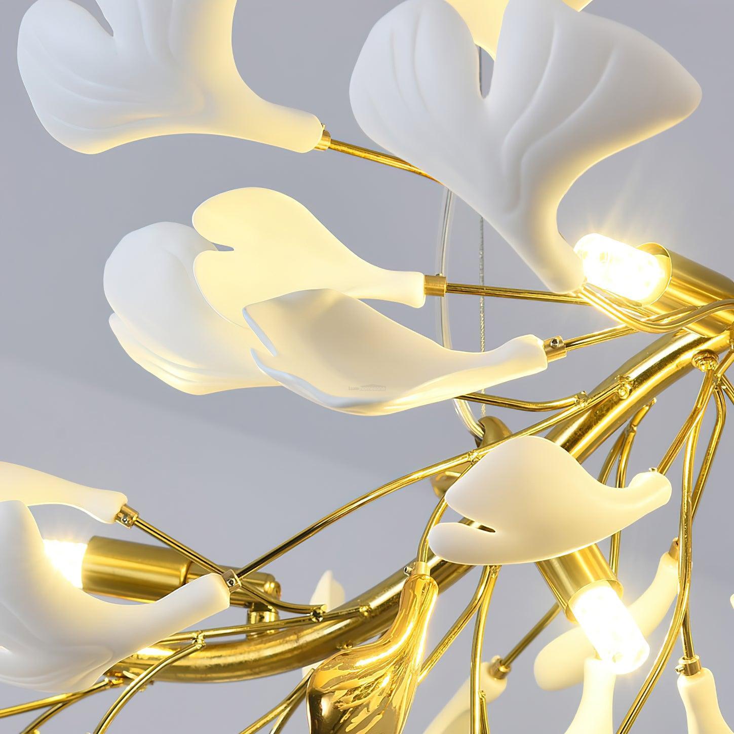 Gingko Chandelier Style D-Sylvia Space