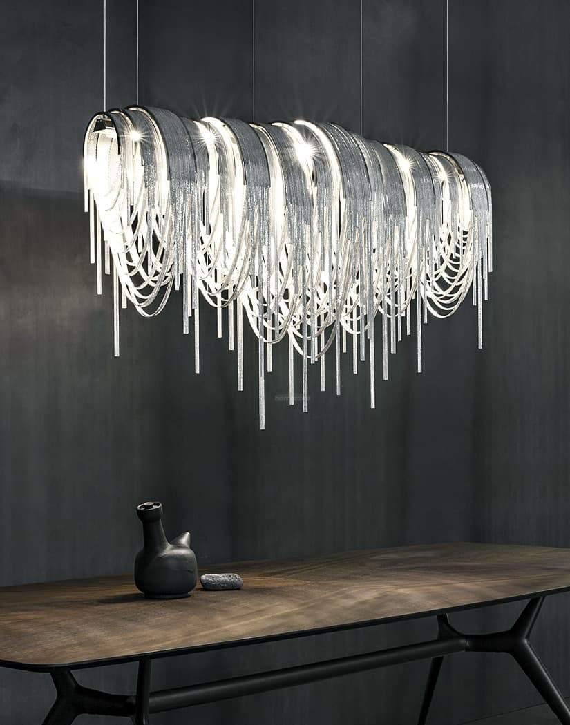 Length Chains Chandelier ∅ 23.6″-Sylvia Space