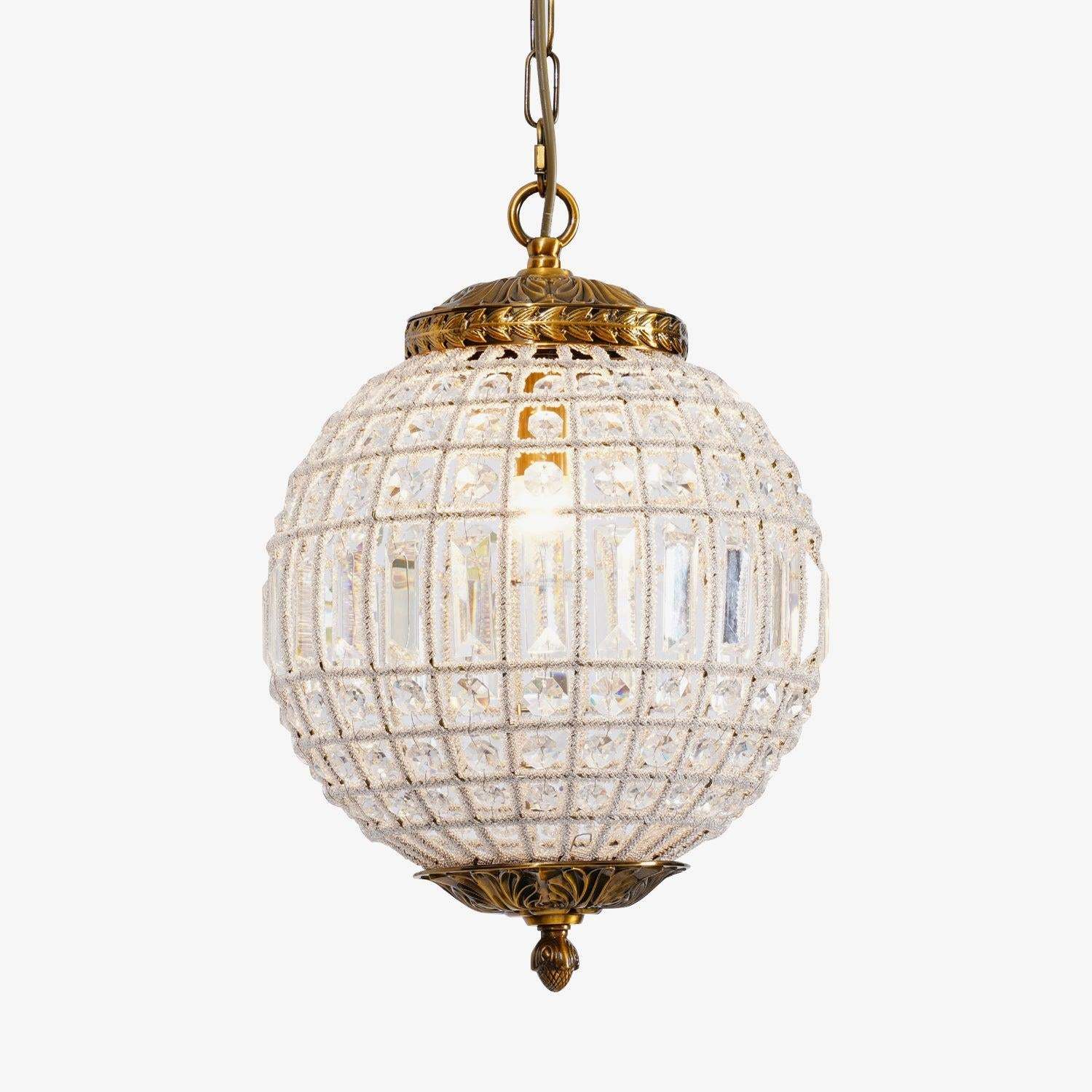 Traditional Globe Chandelier-Sylvia Space
