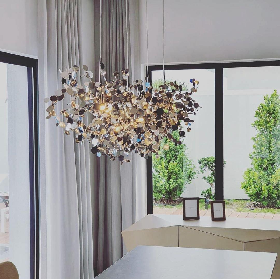 Shimmering Cloud Chandelier-Sylvia Space