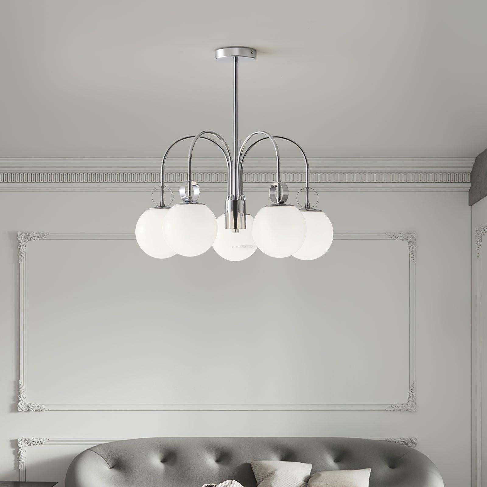 Carisa Collection Chandelier ∅ 18.5″-Sylvia Space