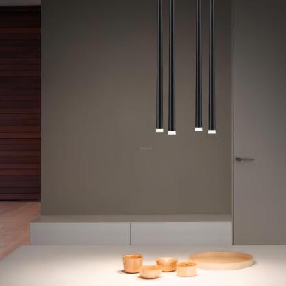 Slender Cone Round/Linear Chandelier-Sylvia Space