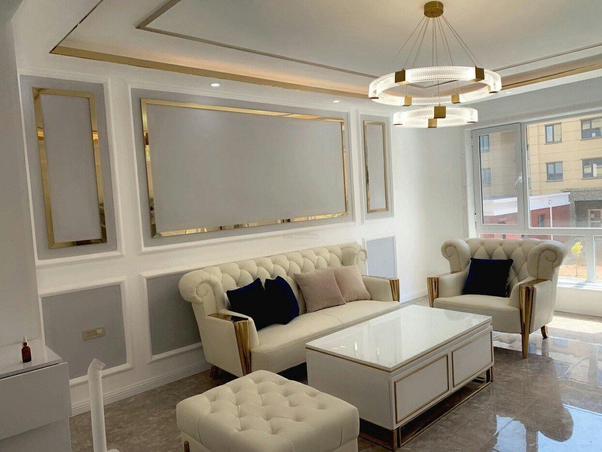 Parallel Ring LED Chandelier ∅ 25.6″-Sylvia Space