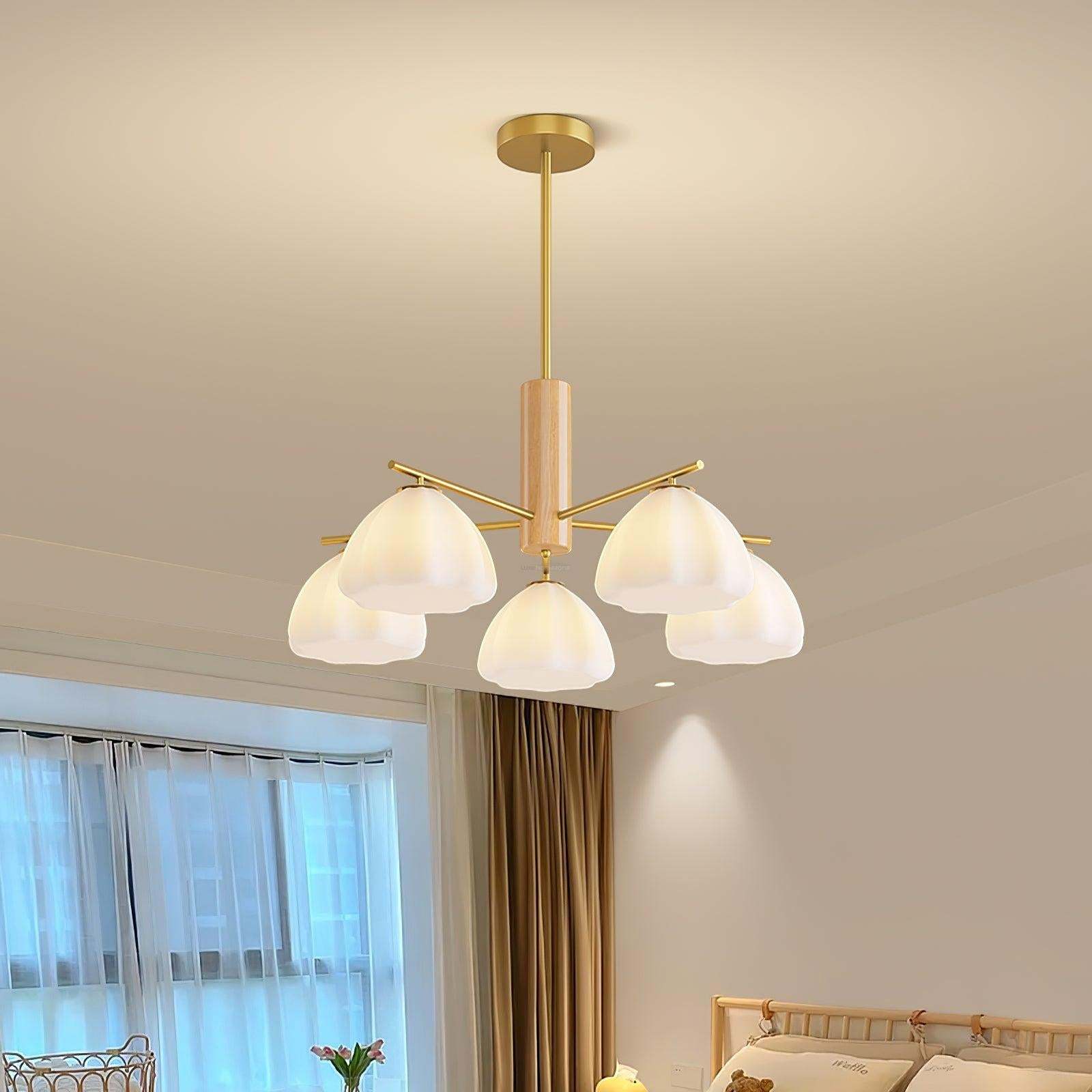 Little Clouds Round/Linear Chandelier-Sylvia Space