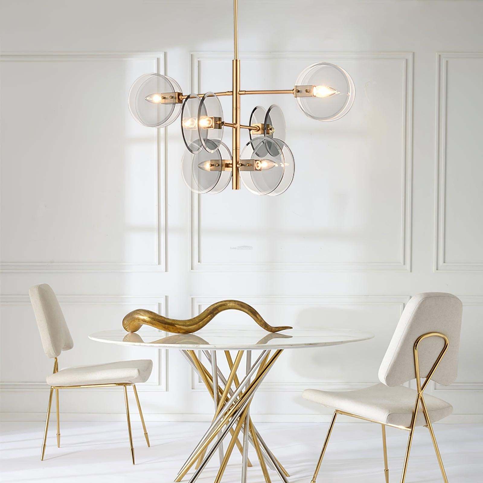 Arteriors Norwich Chandelier ∅ 29.9″-Sylvia Space