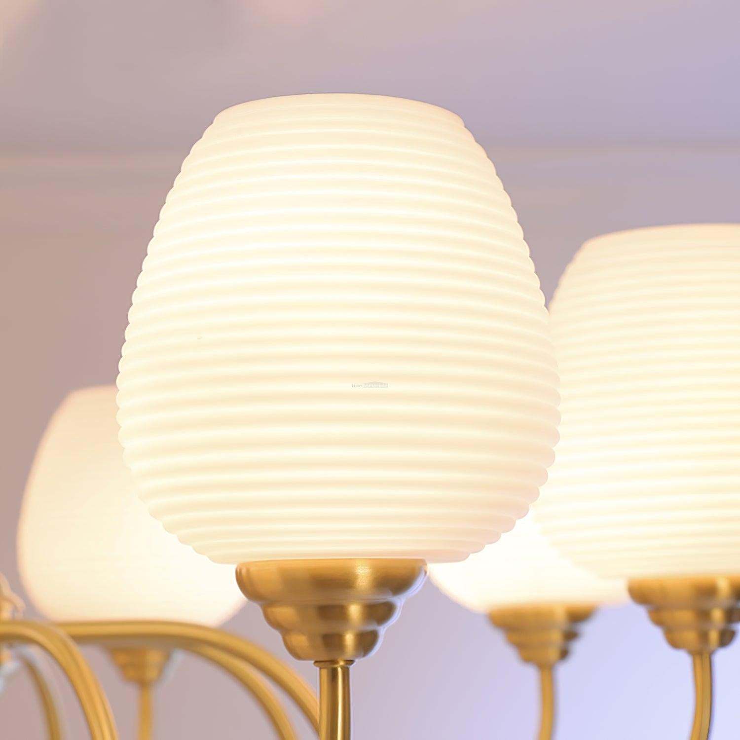 Endon Alton Chandelier with 3/5/8 heads-Sylvia Space