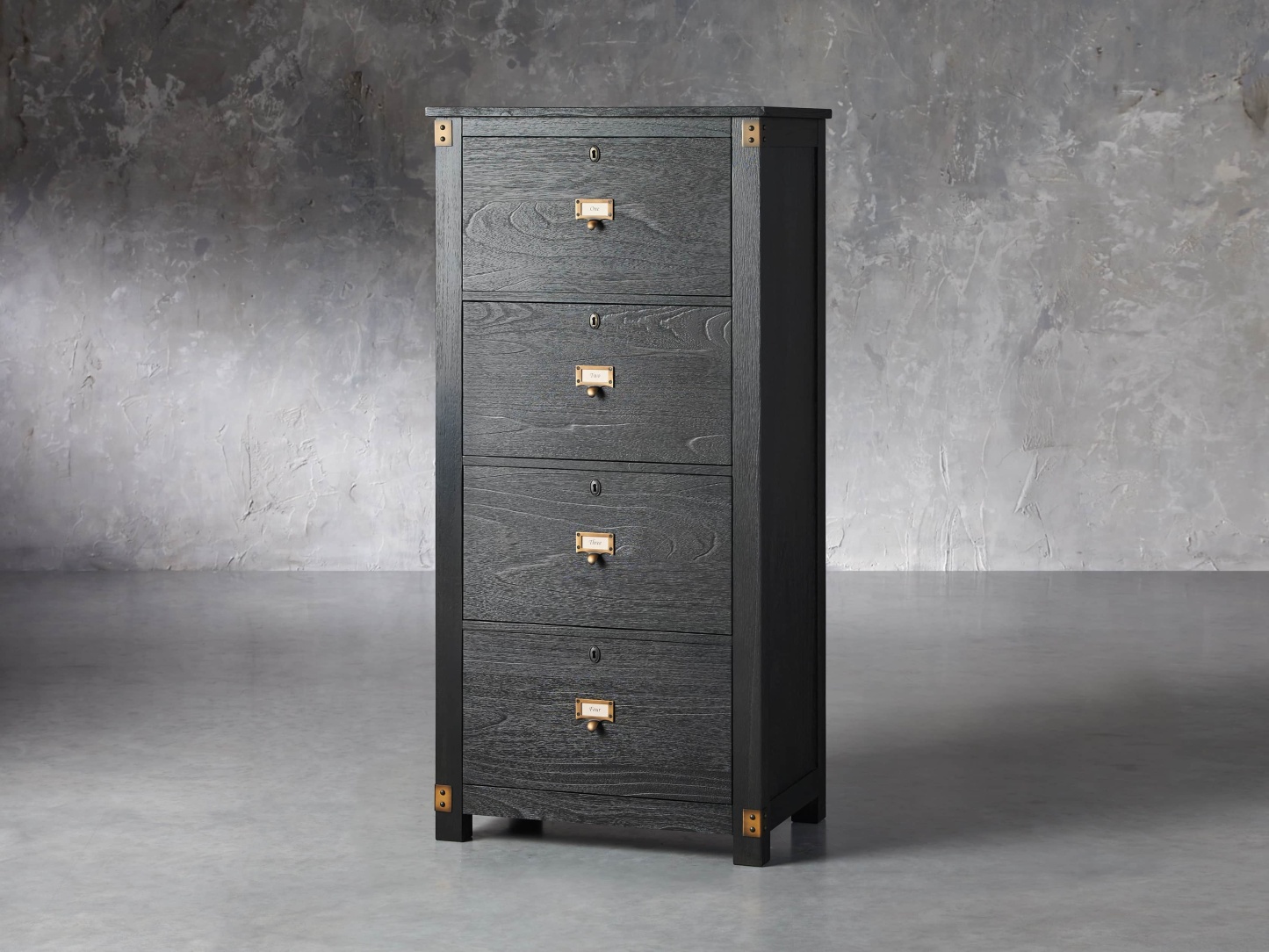 Telegraph Four Drawer File