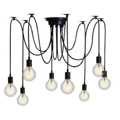 Spider Ceiling Chandelier with 5/8/10/12/15 heads-Sylvia Space