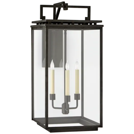 Cheshired Large Bracketed Wall Lantern-Sylvia Space