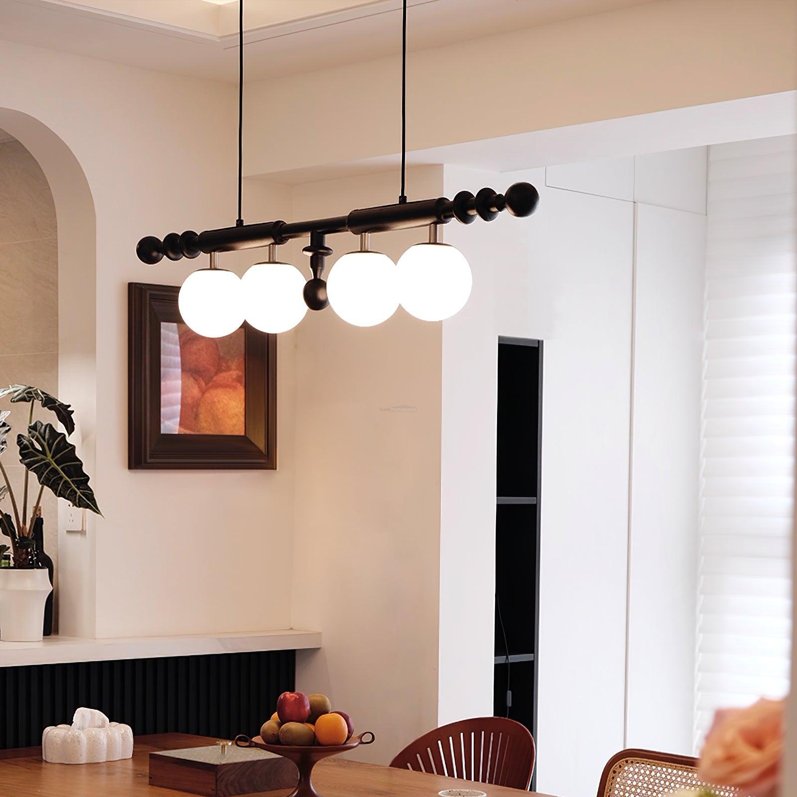 Roman Column Linear Chandelier-Sylvia Space