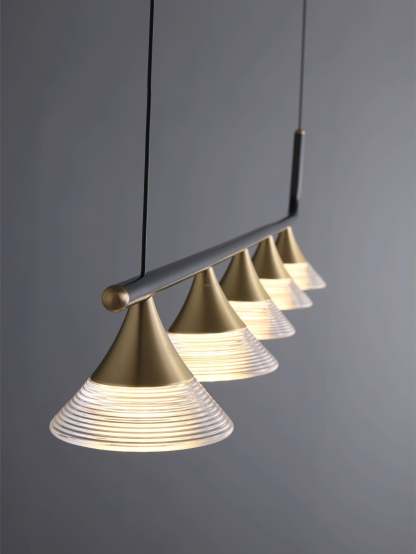 Tristan Restaurant Chandelier L 31.5″-Sylvia Space