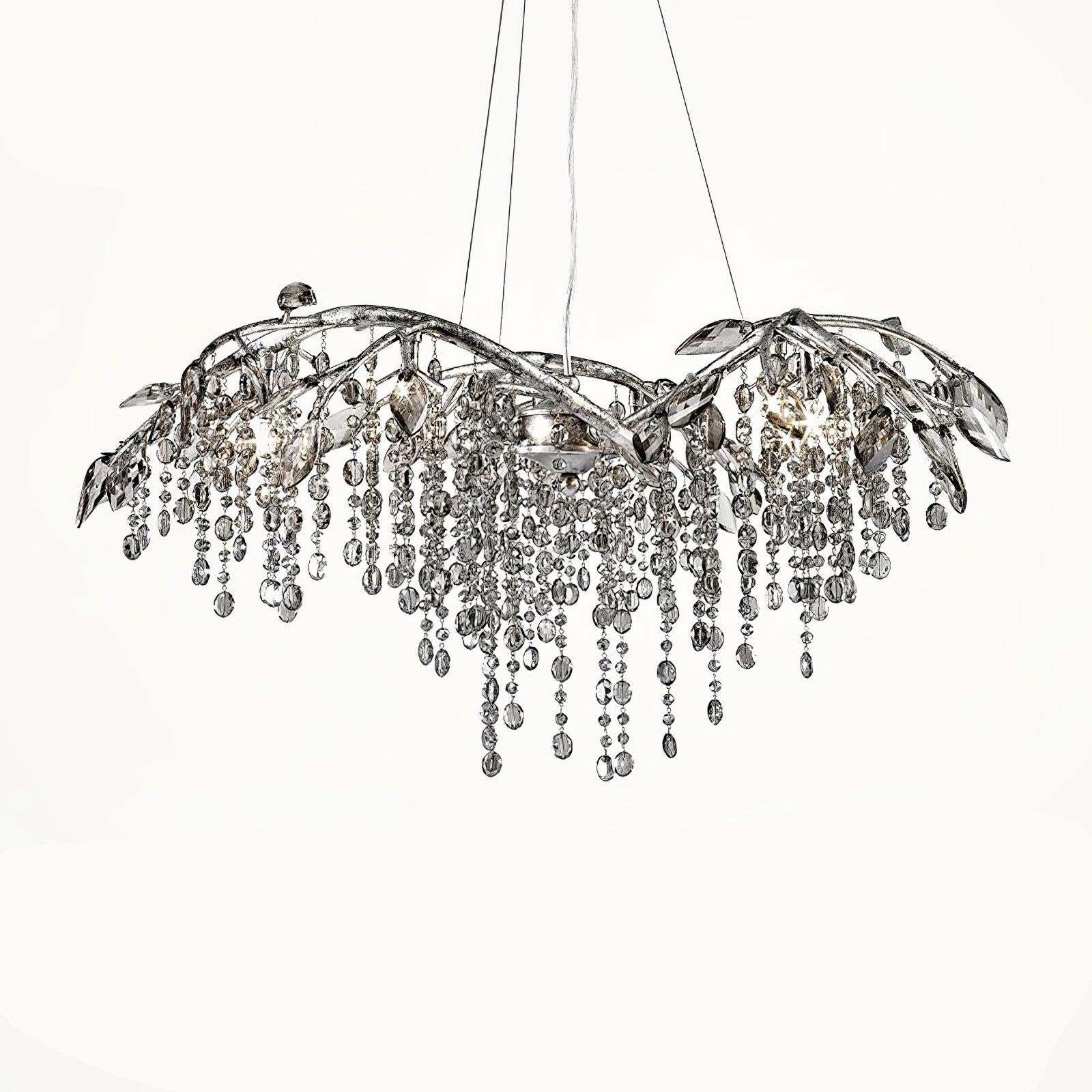 Autumn Twilight Round/Linear Chandelier-Sylvia Space