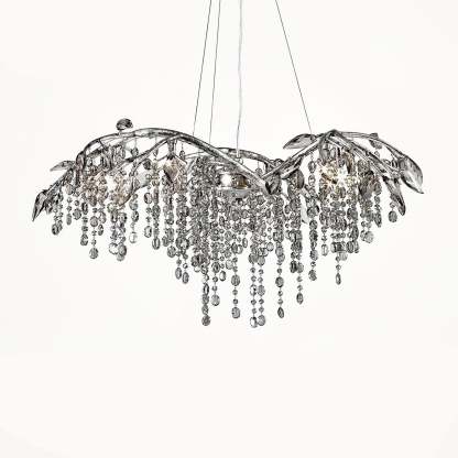 Autumn Twilight Round/Linear Chandelier-Sylvia Space