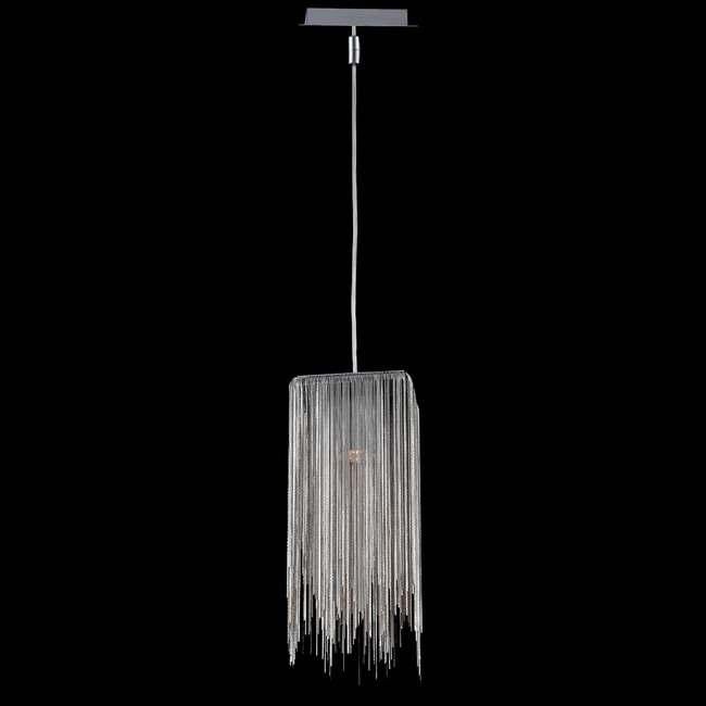 Fountain Ave Square Mini Pendant