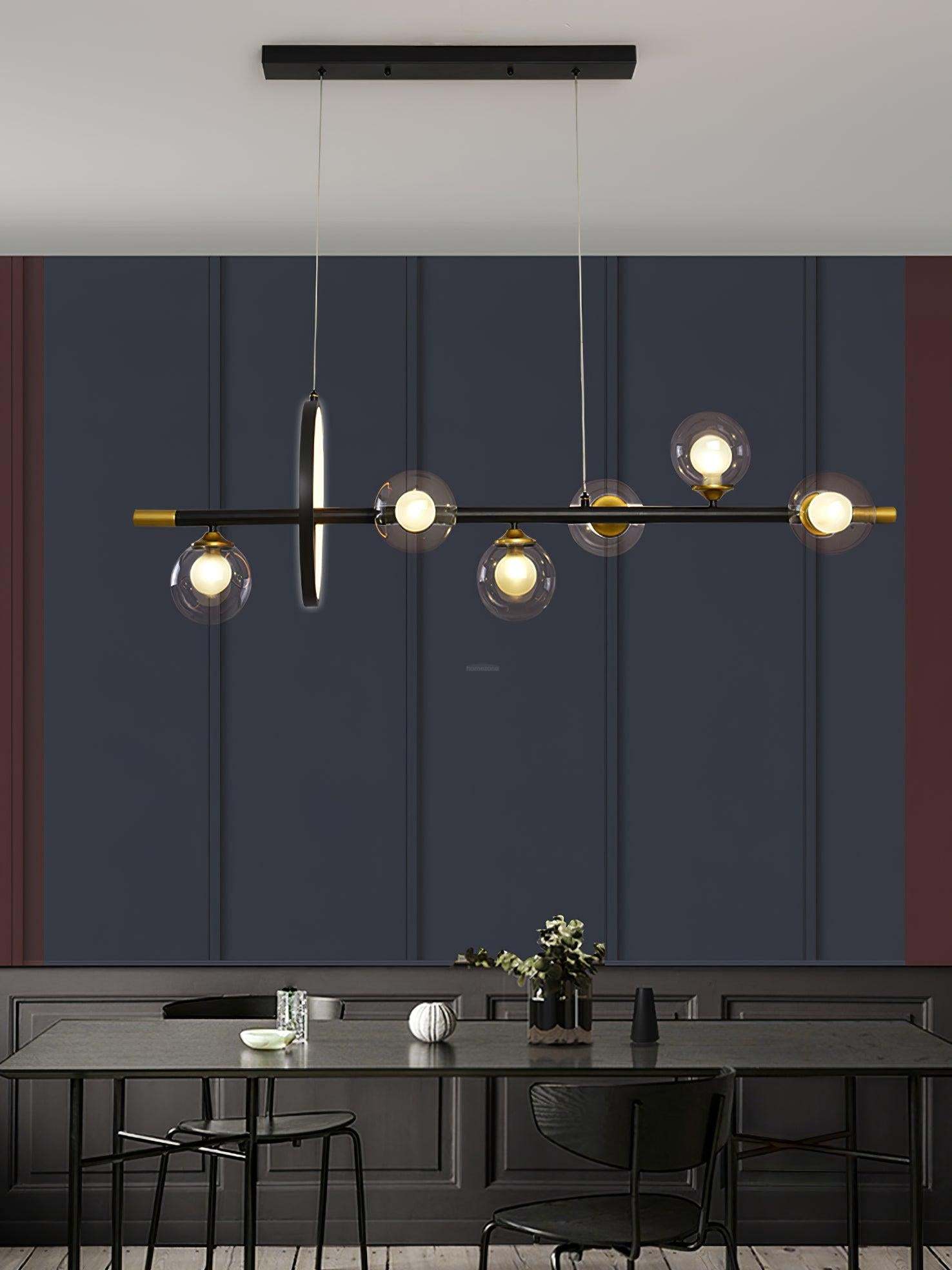 Flora LinearChandelier-Sylvia Space