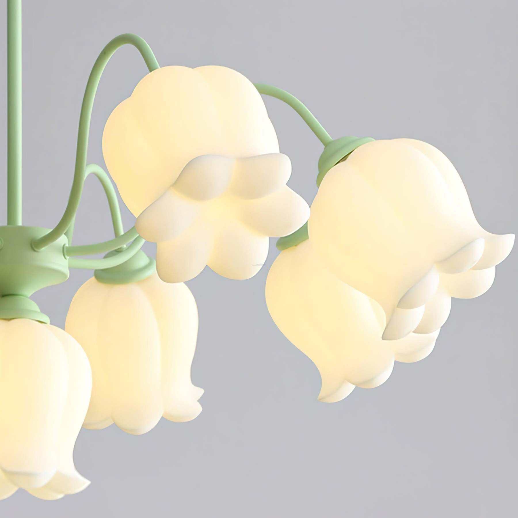Lilium Cluster Chandelier with 3+1/5+1/6+1/8+1 heads-Sylvia Space