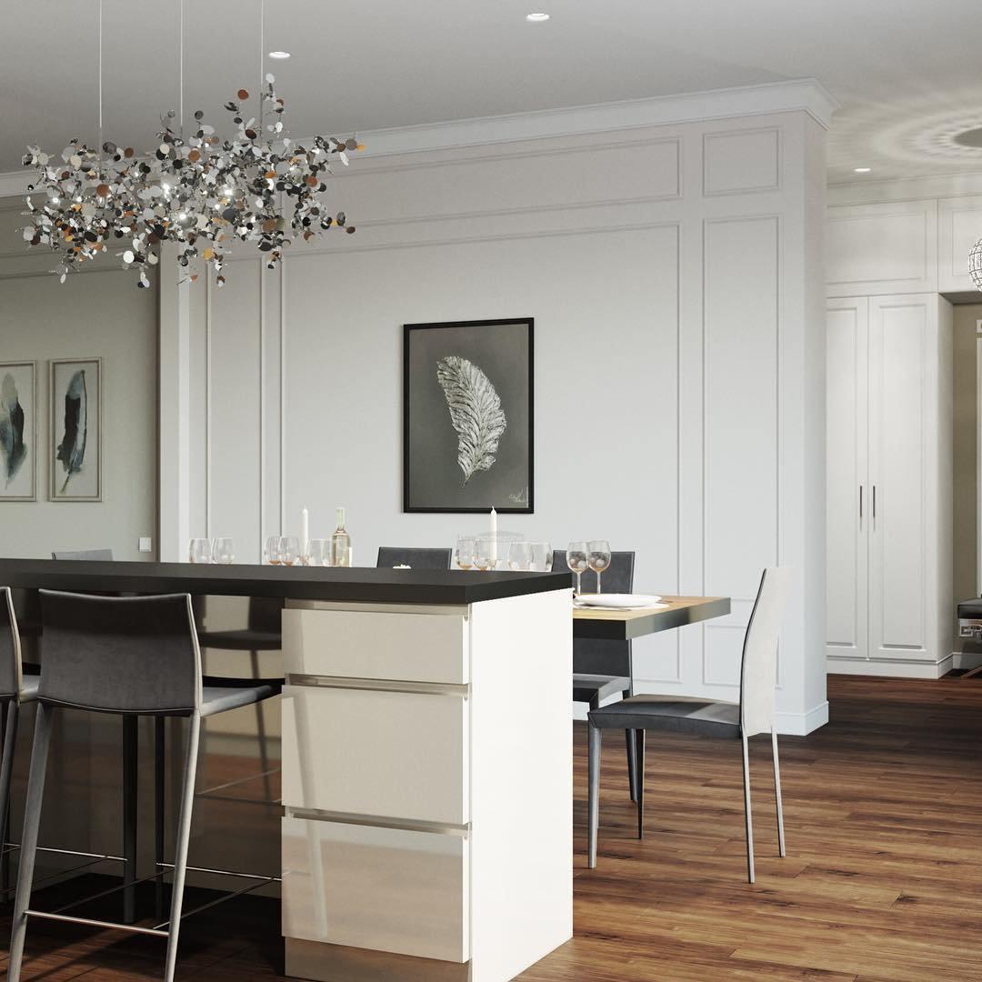 Shimmering Cloud Chandelier-Sylvia Space