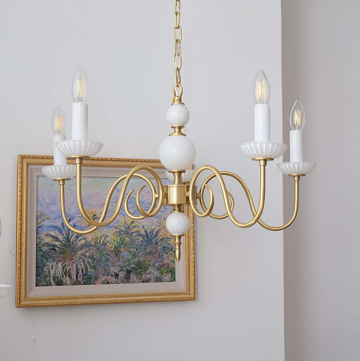Carlita Chandelier with 3/5 heads-Sylvia Space