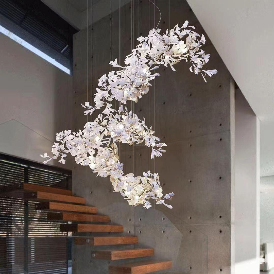 Gingko Combination Type Chandelier-Sylvia Space