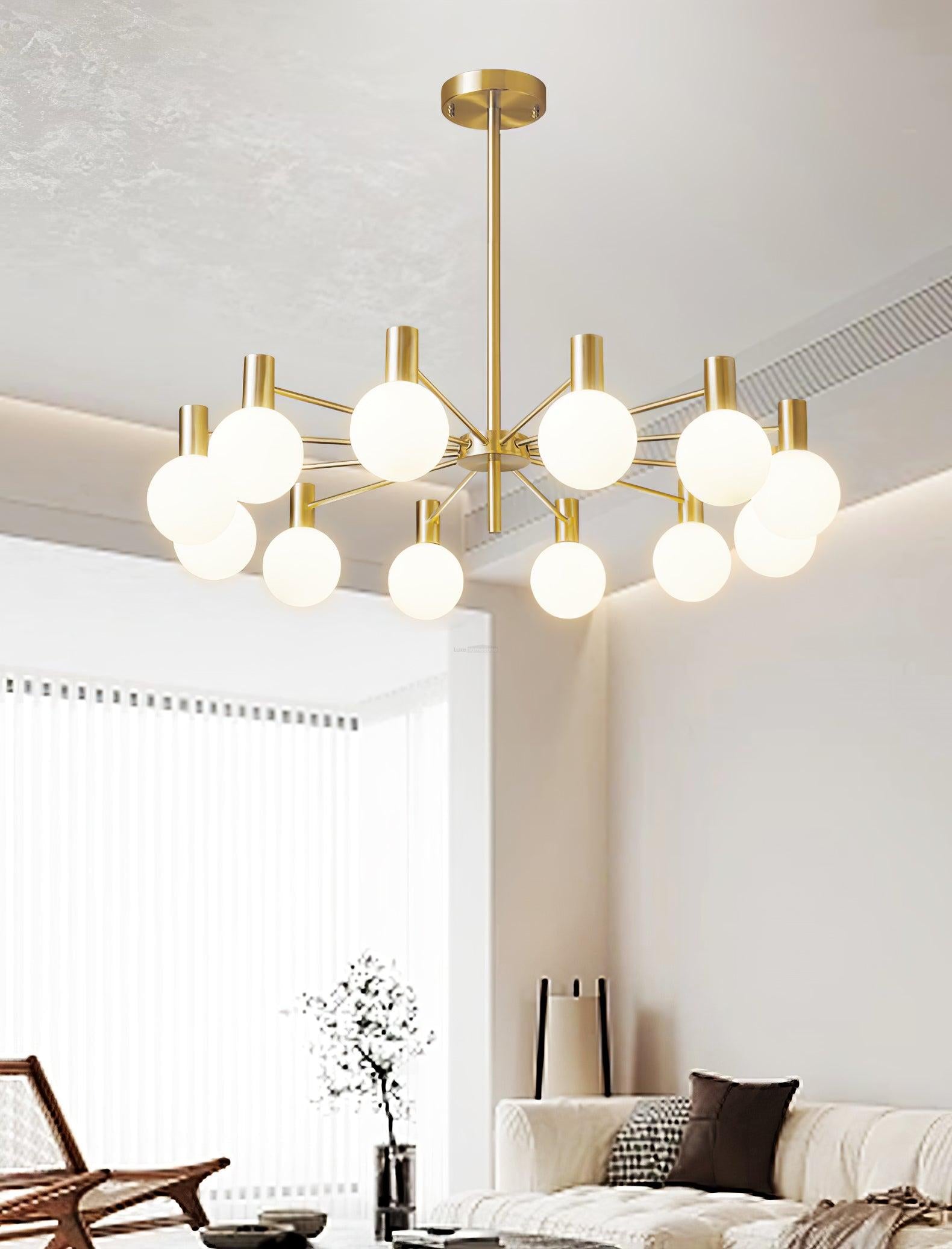 Selva Chandelier with 6/8/10/12/12+6 heads-Sylvia Space