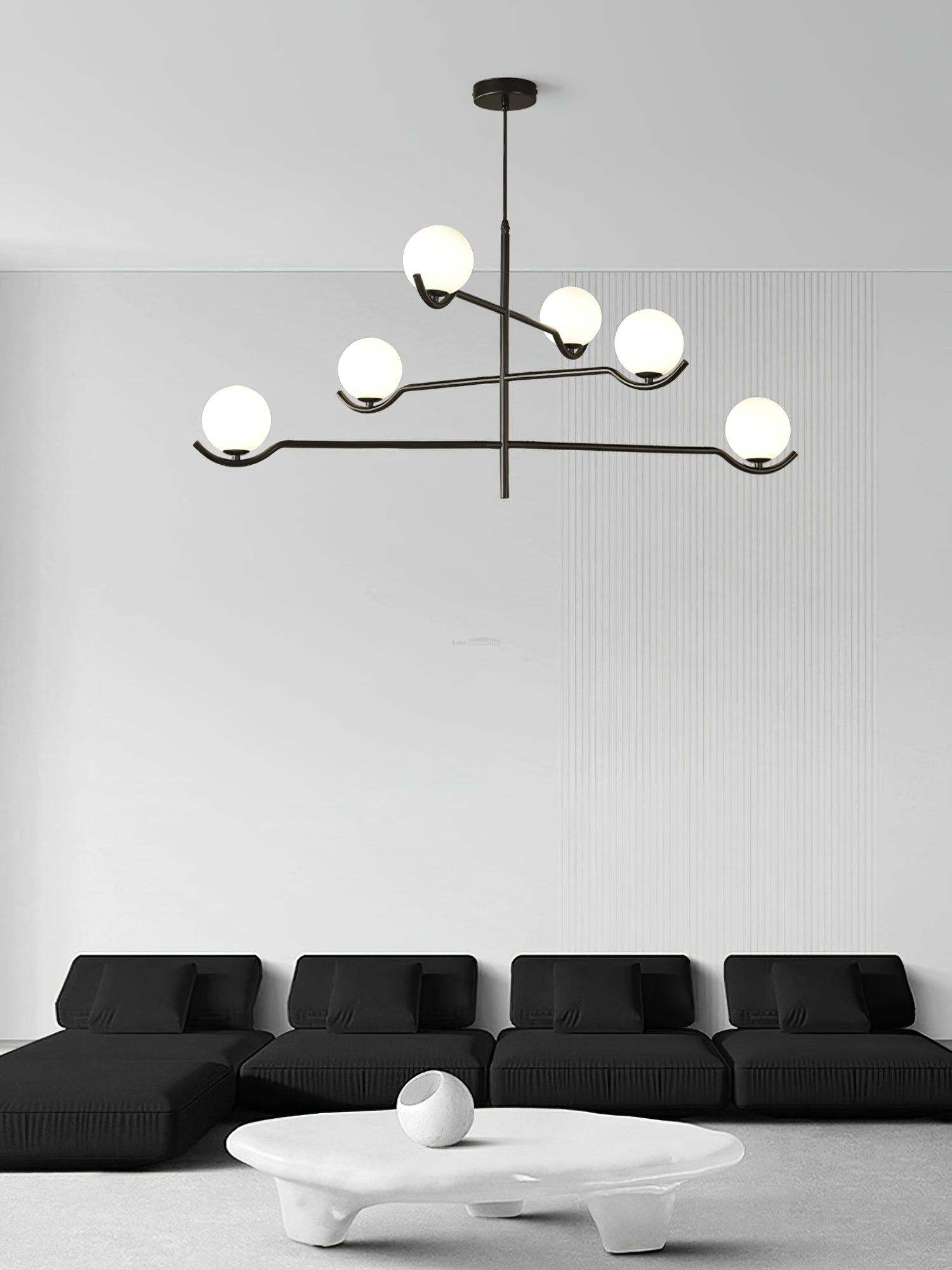 Doris Chandelier with 4/6 heads-Sylvia Space