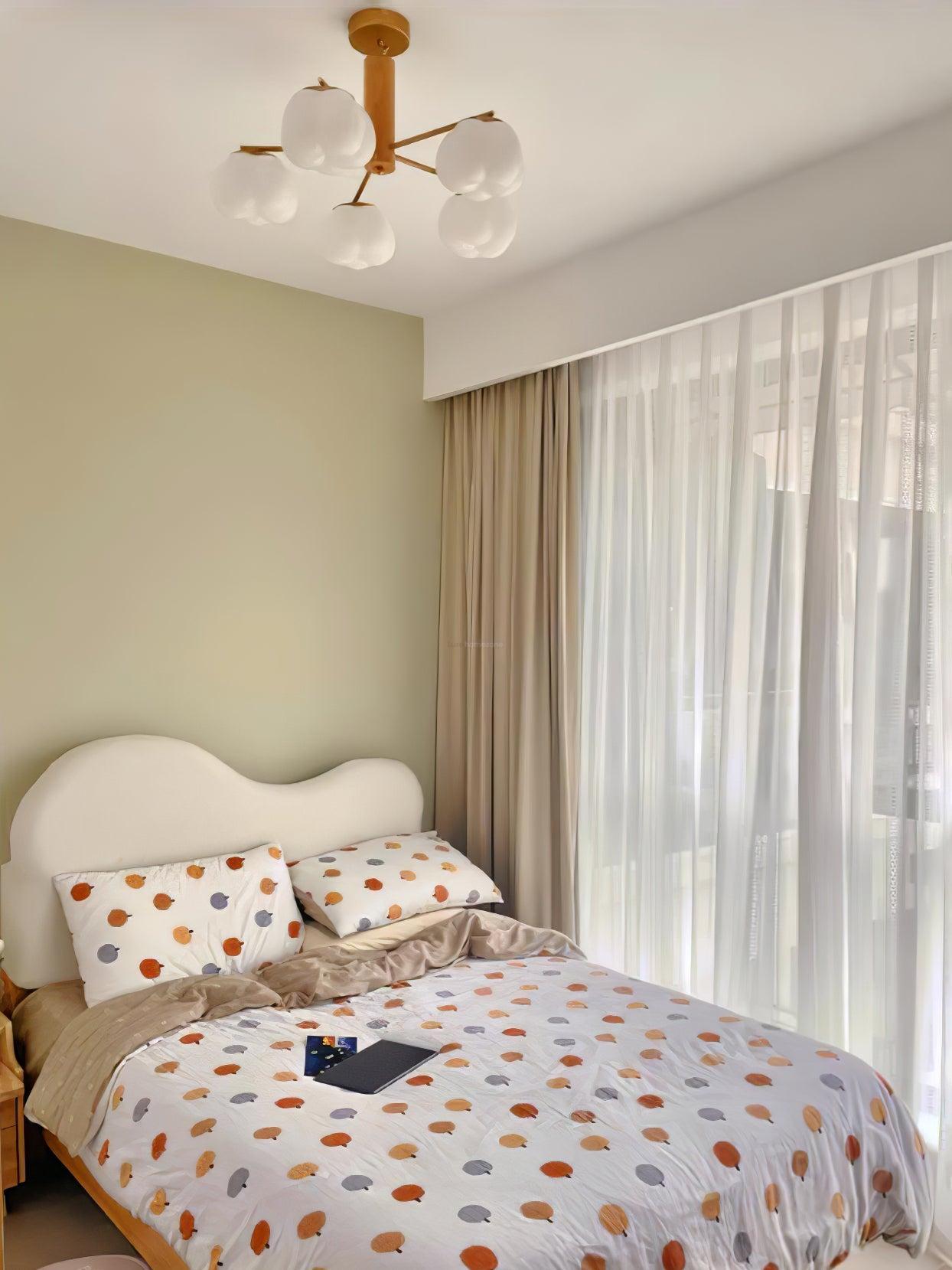 Cotton Balls Round/Linear Chandelier-Sylvia Space