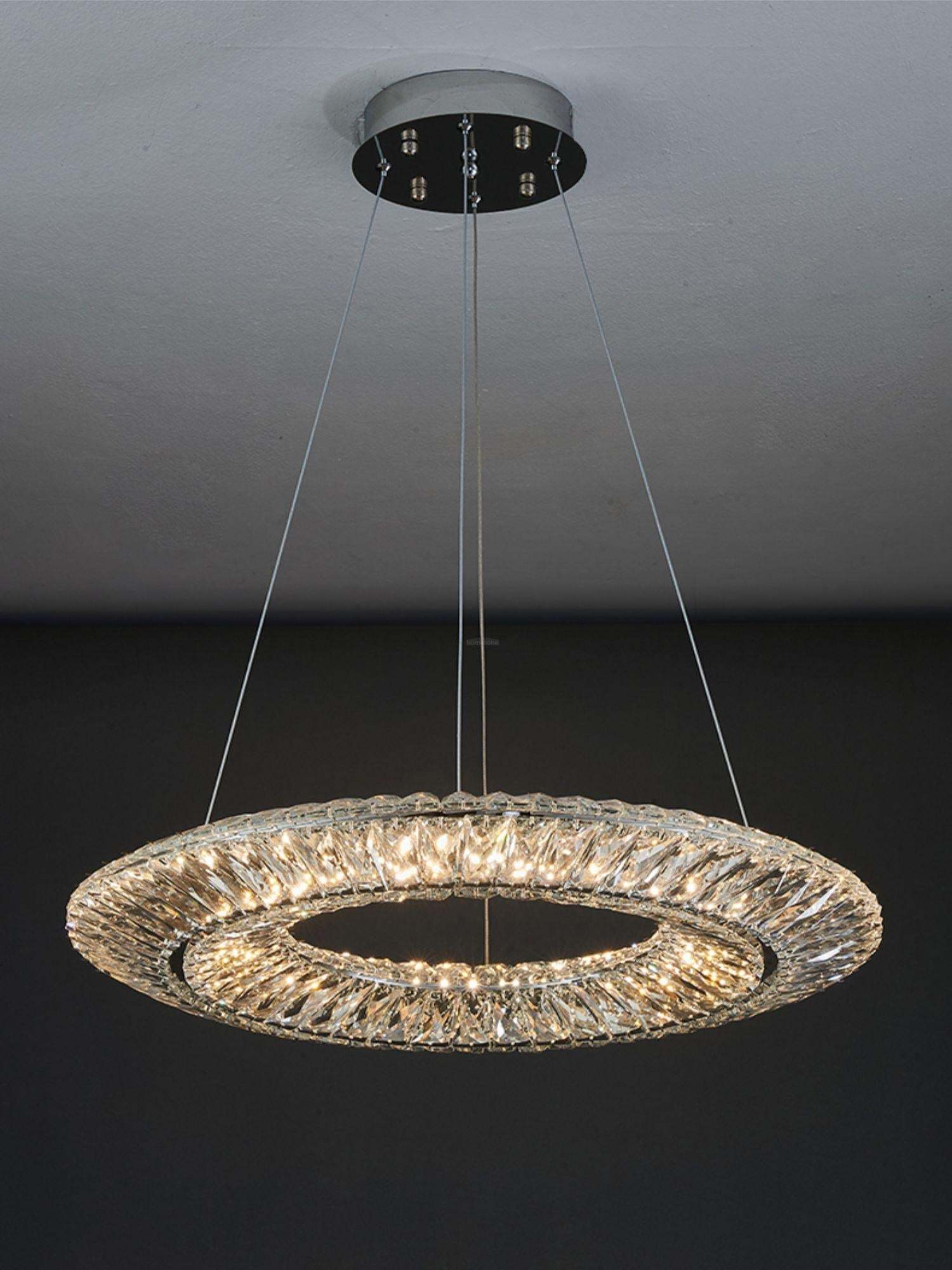 Tanager Geometric Round/Square Chandelier-Sylvia Space