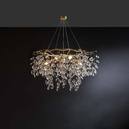 Sofia Chandeliers ∅ 26.3″~39.3''-Sylvia Space