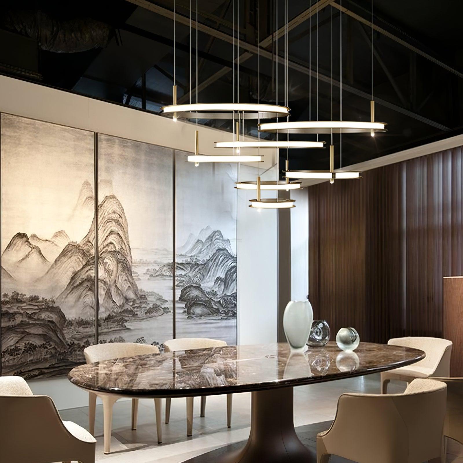 Labilis Chandelier  ∅ 15.7″~ ∅ 31.5″-Sylvia Space