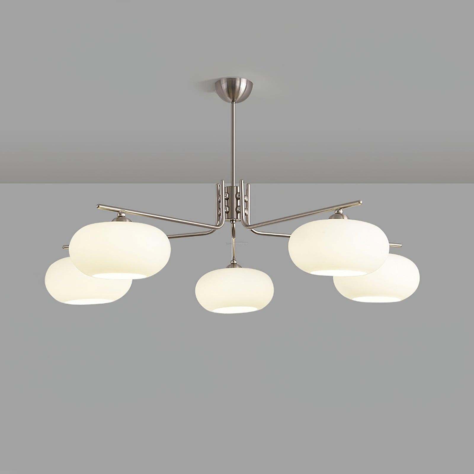 Barndon Round Chandelier-Sylvia Space