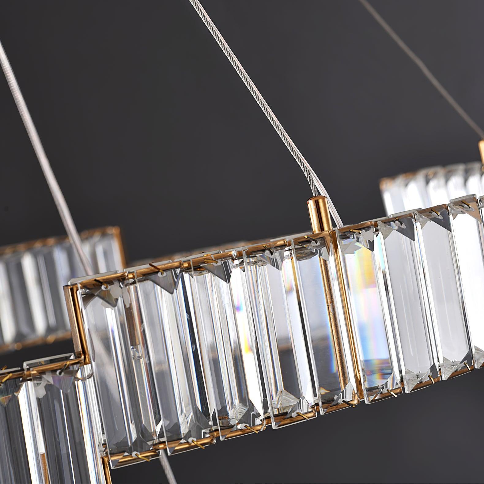 Stella Crystal Round Chandelier-Sylvia Space
