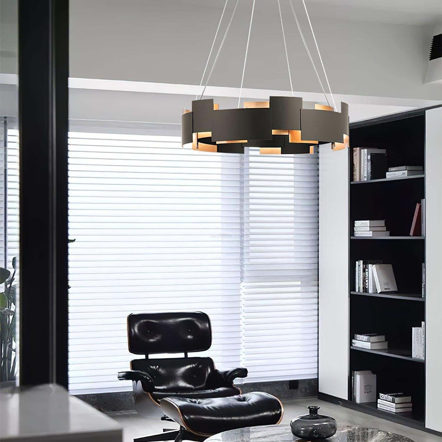 Kichler Oval Chandelier ∅ 23.6″-Sylvia Space