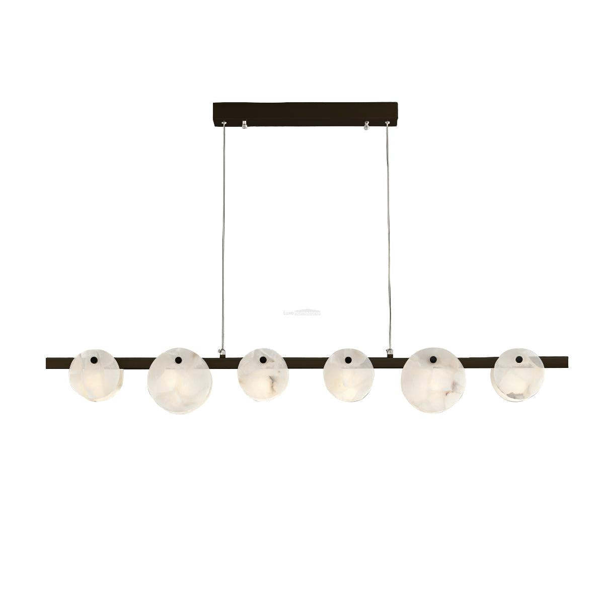 Trinidad Linear Dining Room Chandelier-Sylvia Space