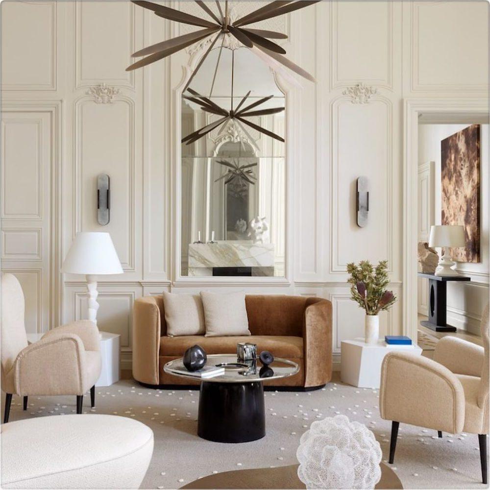 Libellule Chandelier ∅ 31.5″-Sylvia Space