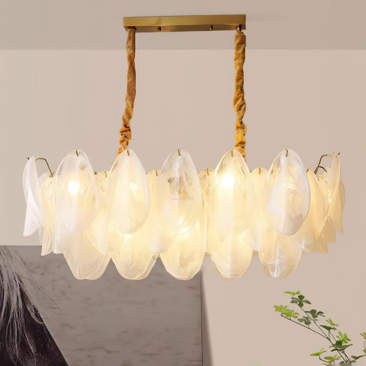 Multi Tier Cloud Glass Pendant-Sylvia Space