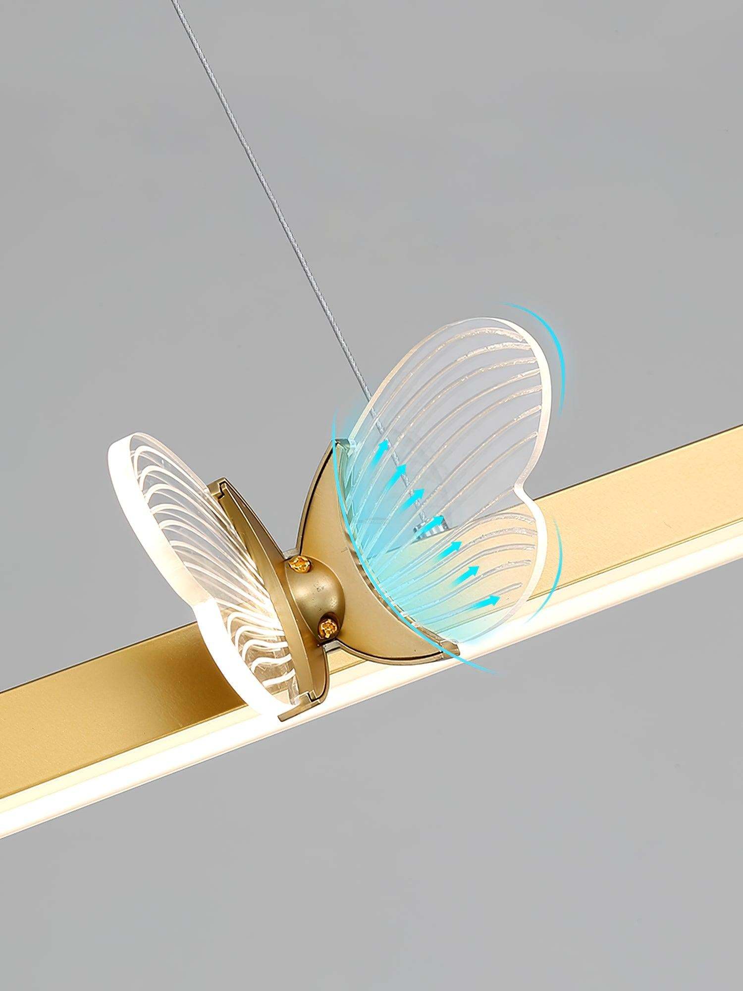 Cohen Butterfly Linear Chandelier-Sylvia Space