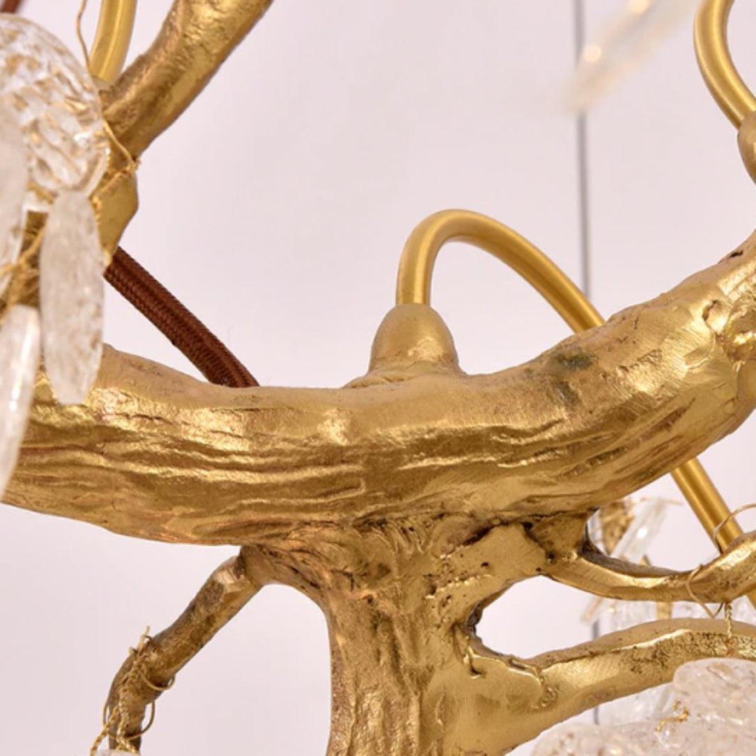 Tree Branch Staircase Chandelier ∅ 59″-Sylvia Space