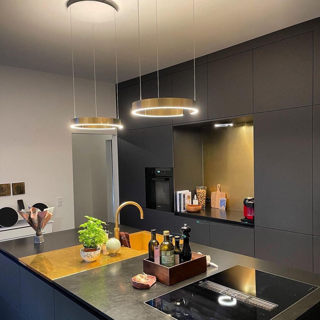 Circular Style Chandelier-Sylvia Space