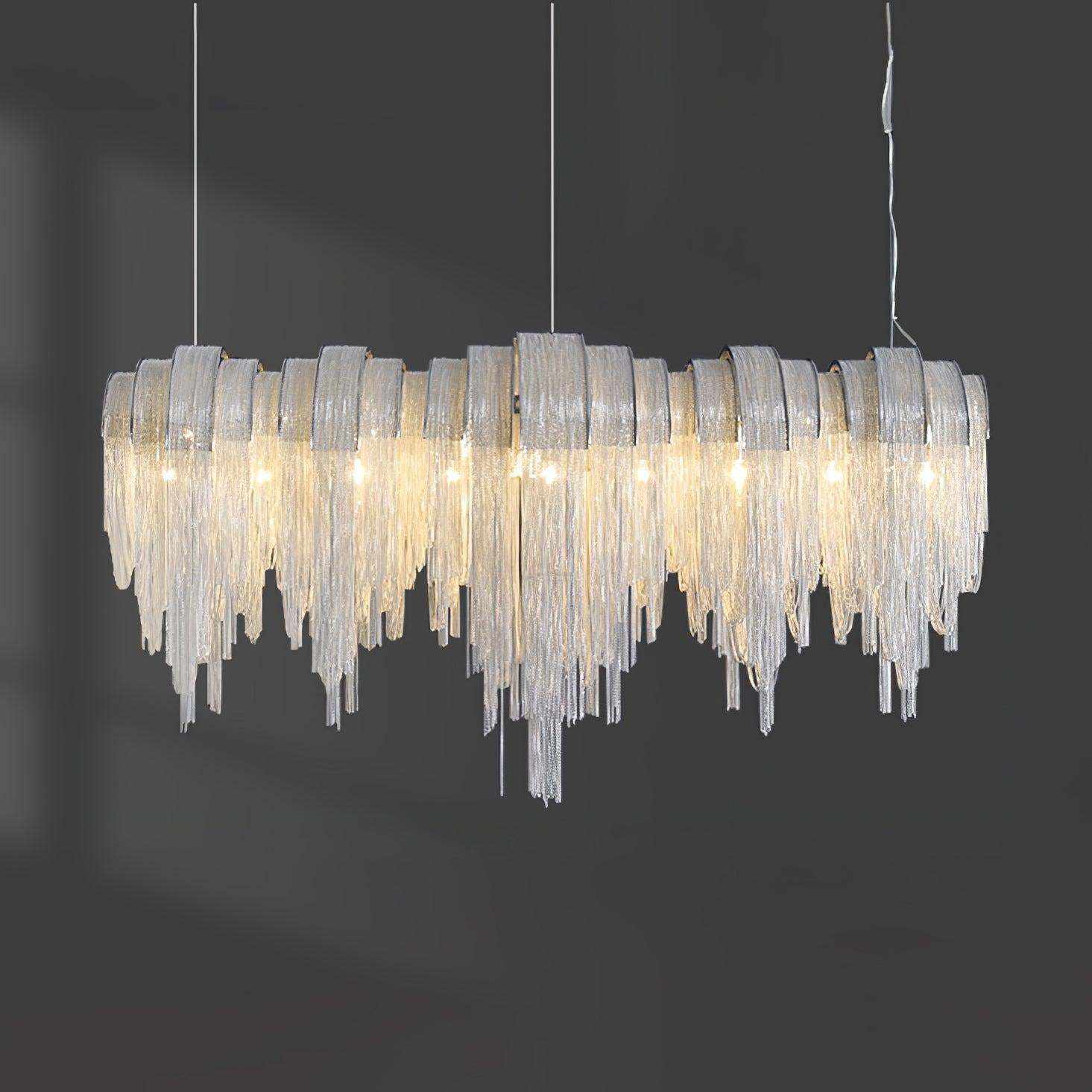 Length Chains Chandelier ∅ 23.6″-Sylvia Space