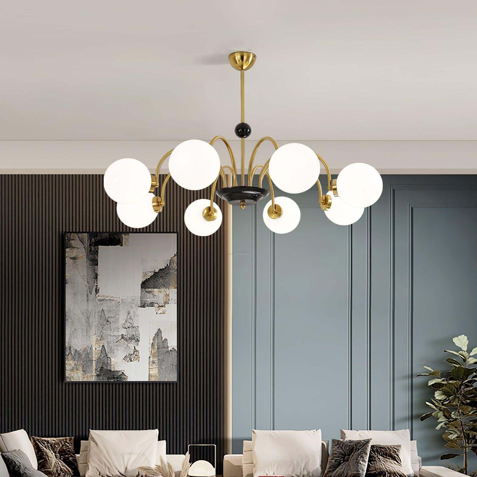 Yisu Chandelier with 3/4/5/6/8 heads-Sylvia Space