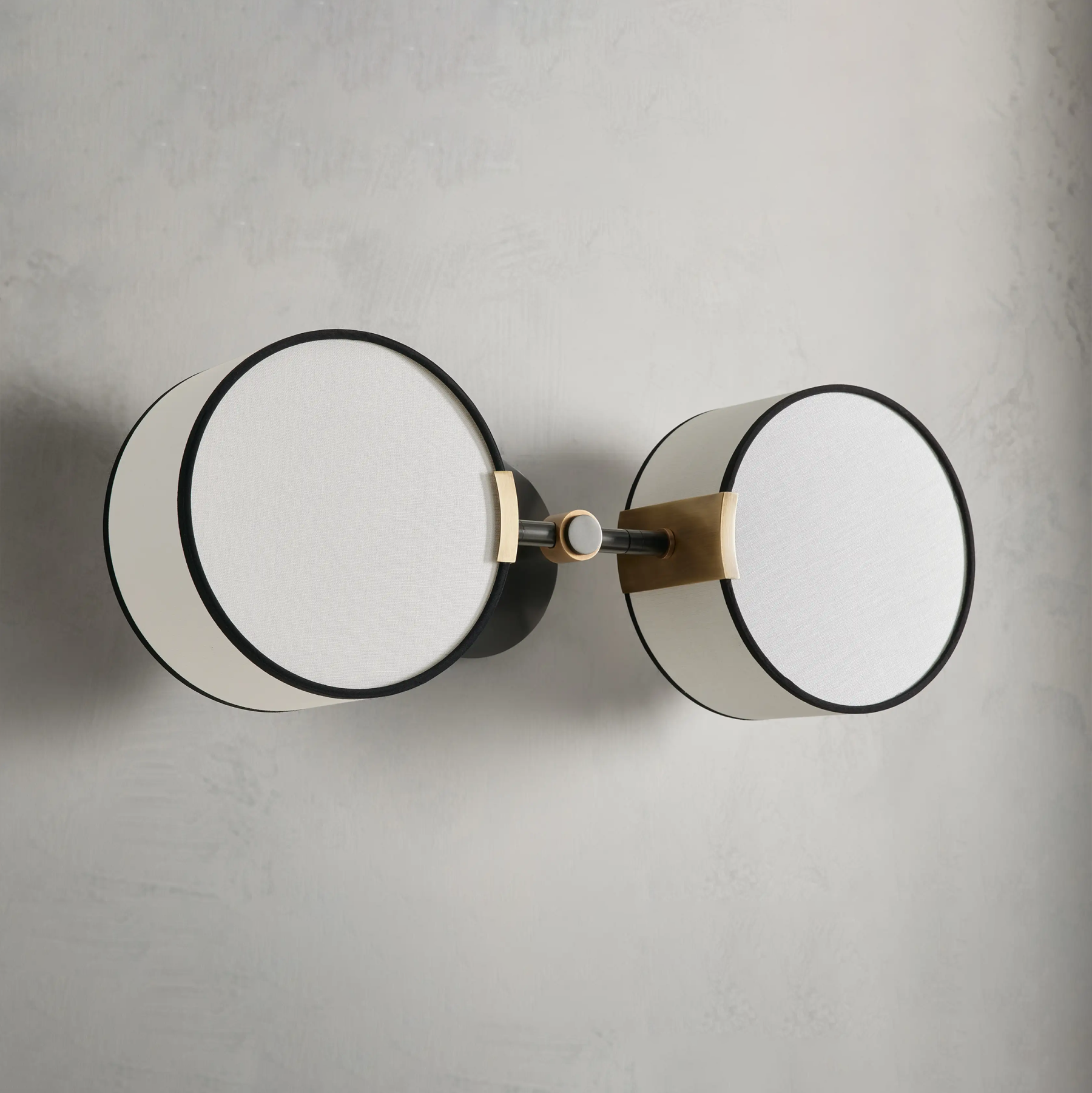Daphne Linen 2 Light Wall Sconce