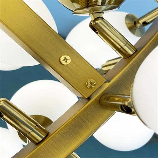 Grape Shape Linear Chandelier, Designer Lighting Fixtures-Sylvia Space