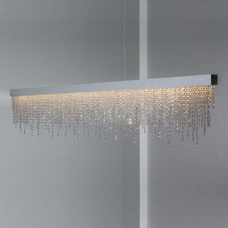 Alleri 60" Modern Dining Room Chandelier-Sylvia Space