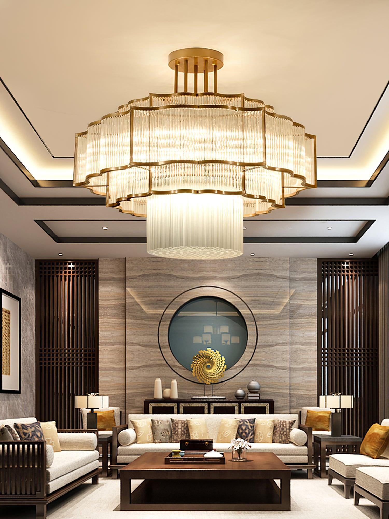 Pharo Ii Chandelier  ∅ 23.6″~39.4''-Sylvia Space