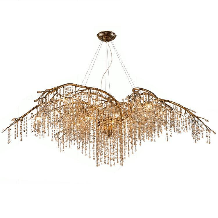 Autumn Twilight Round/Linear Chandelier-Sylvia Space