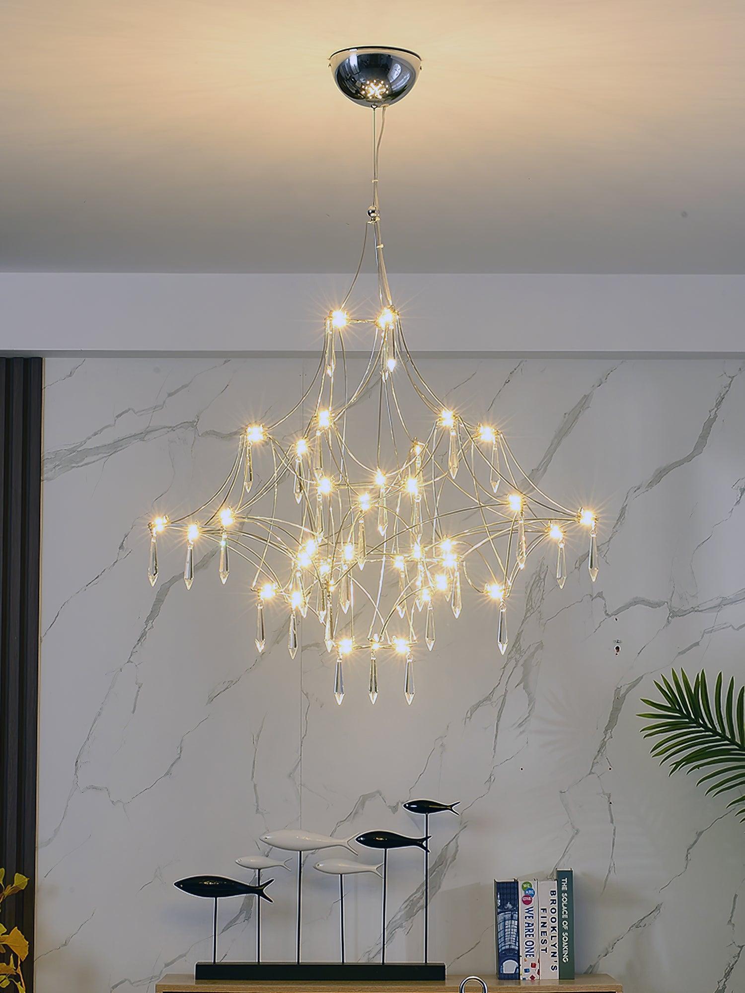 Mira Chandeliers ∅ 23.6″ ∅ 31.5″-Sylvia Space