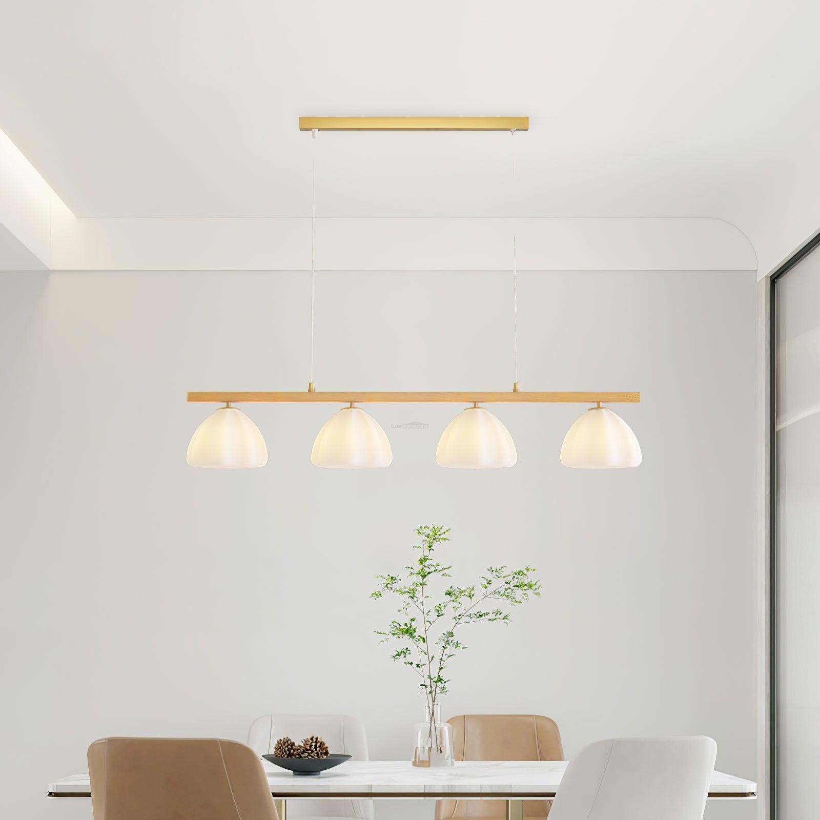 Little Clouds Round/Linear Chandelier-Sylvia Space