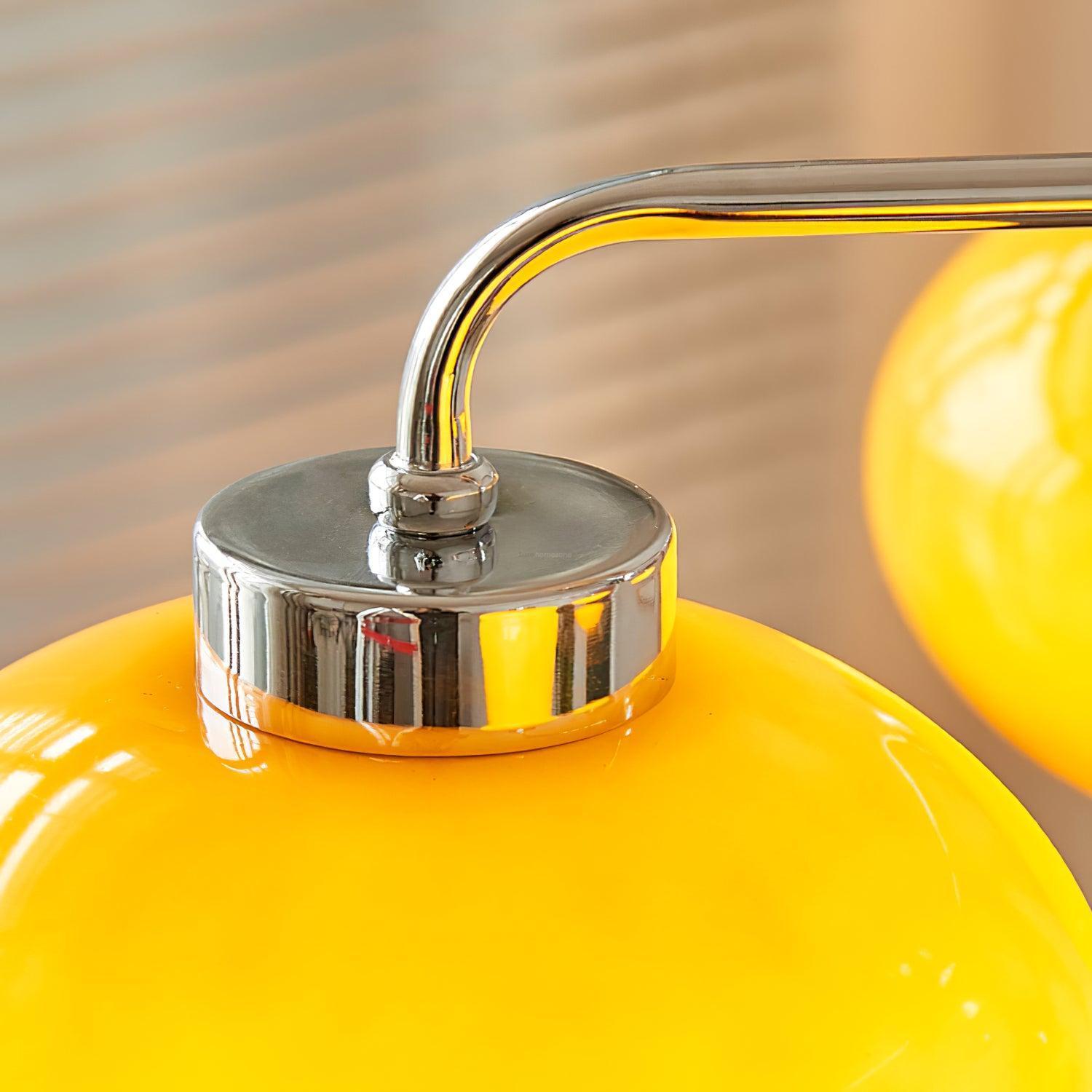 Oval Persimmon Chandelier ∅ 21.7″-Sylvia Space