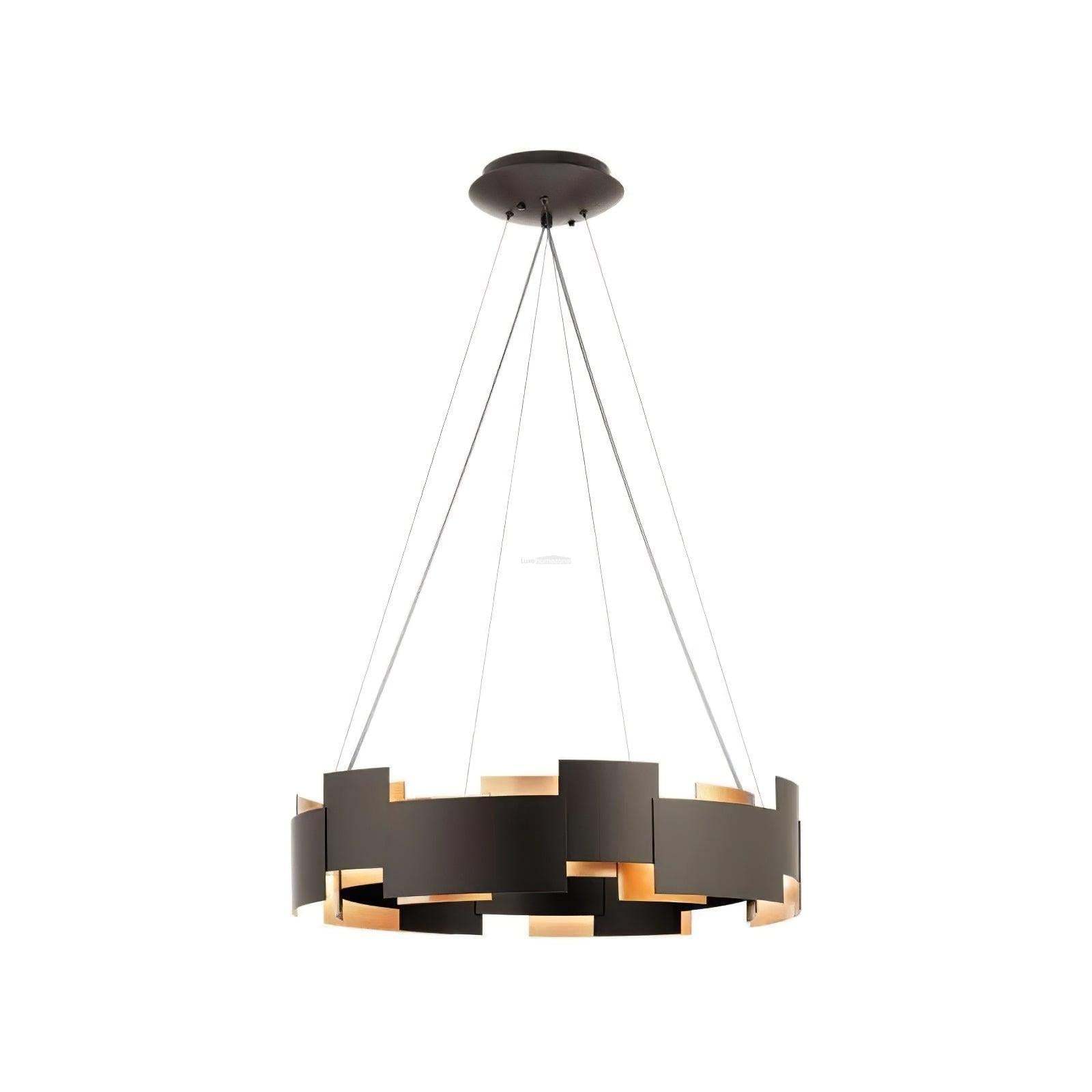 Kichler Oval Chandelier ∅ 23.6″-Sylvia Space