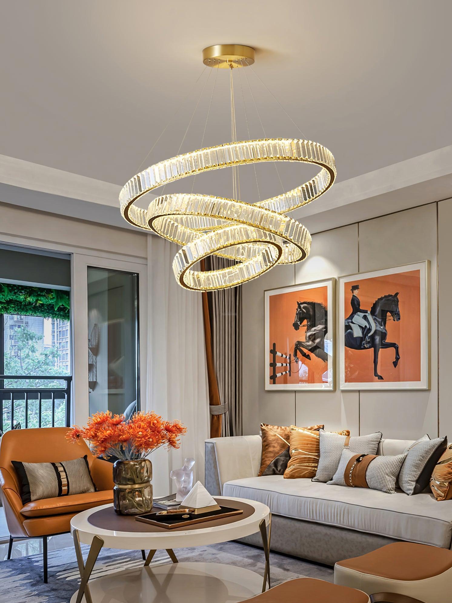 Bertolda Chandeliers ∅ 15.7″-Sylvia Space